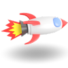 rocket scrolling effect